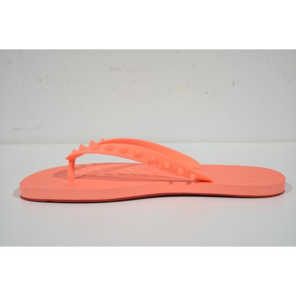 Christian Louboutin Mens Loubi Flip Flop Spikes Flat Drag Thong Sandal 43 10 - Picture 8 of 12
